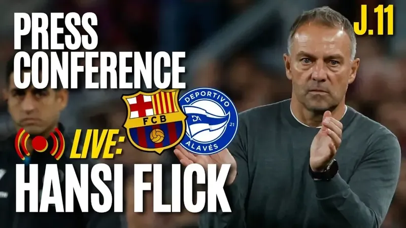 Sigue la rueda de prensa de Hansi Flick, en streaming