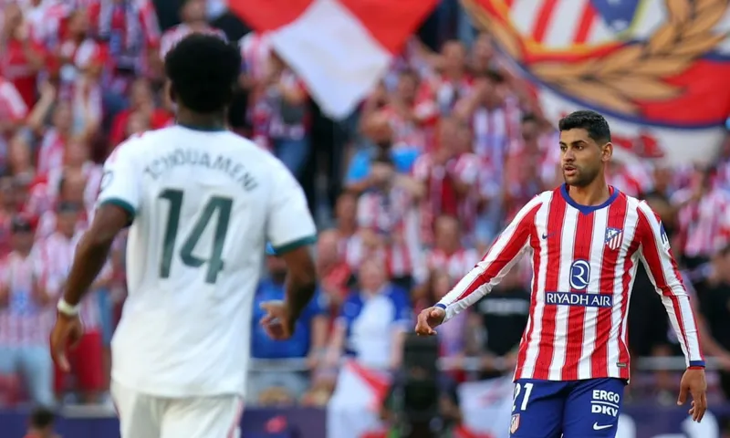 Atlético de Madrid gana el derbi y deja al Real Madrid tocado