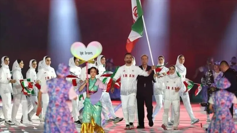 Irán celebra victorias de sus atletas en los Juegos Asiáticos 2026