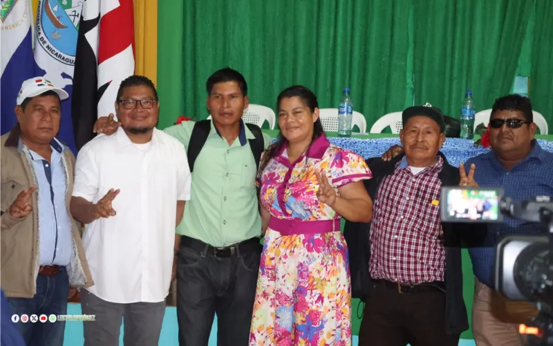 Gobierno Territorial Mayagna Sauni As jura en sus cargos a nuevas autoridades