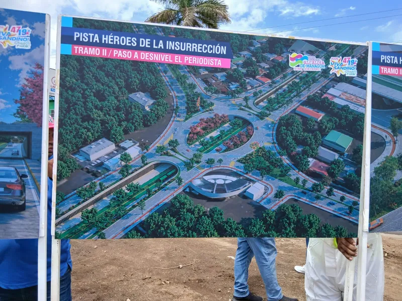 Nuevos pasos a nivel agilizarán el tráfico en Pista Héroes de la Insurrección
