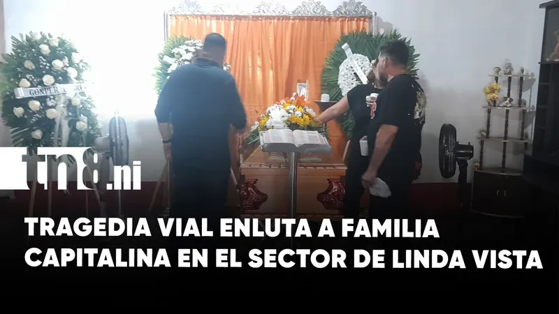 Entre dolor y consternación realizan vela de Gerónima Zambrana en Managua