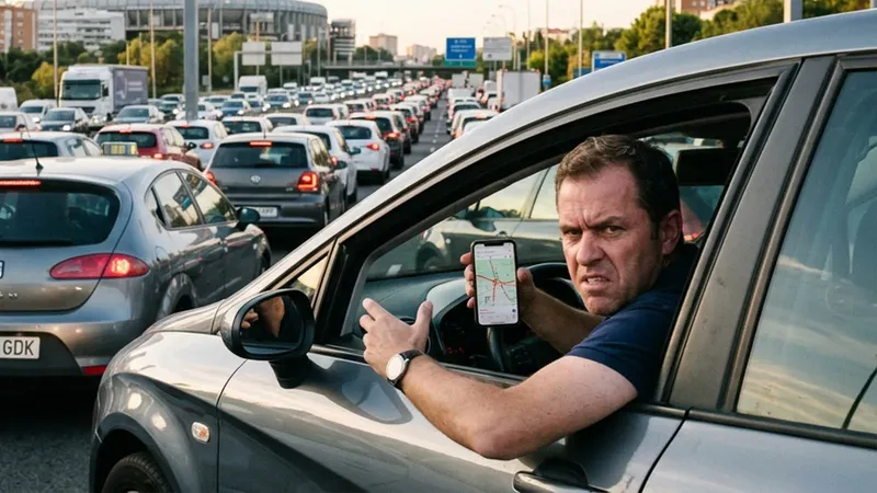 Ni Google Maps ni Waze evitarán los atascos en Madrid: autobuses y bicimad serán gratis por la visita del Papa León XIV