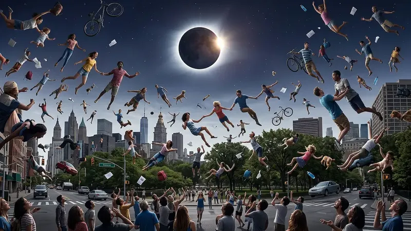 ¿La Tierra se quedará sin gravedad durante 7 segundos el 12 de agosto, el día del eclipse?