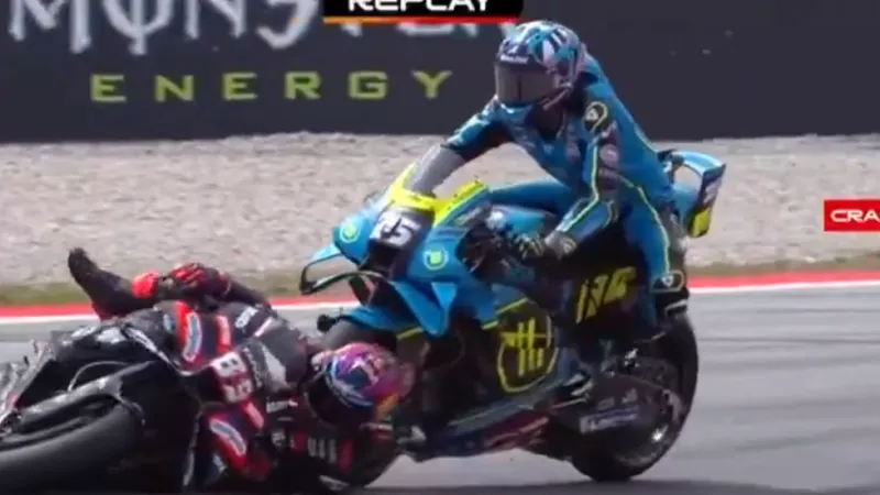 La liada de Raúl Fernández con Martín tiene consecuencias: así queda la clasificación de MotoGP tras el GP de Catalunya