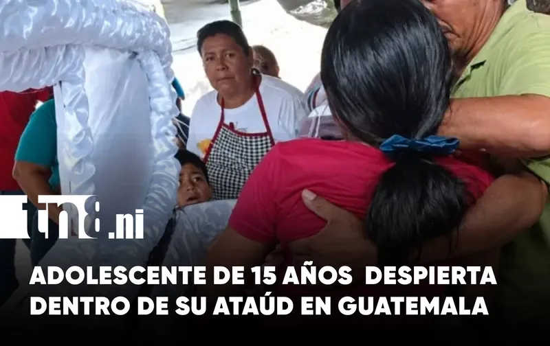 Adolescente despierta de ataúd en Guatemala