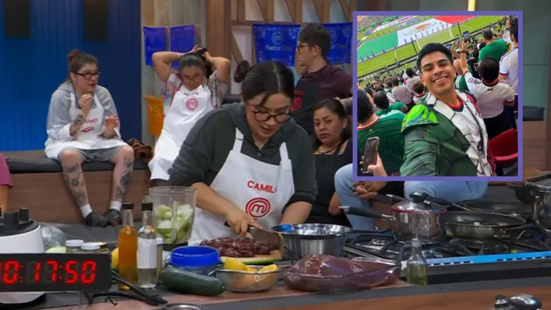 Cocinera de MasterChef sufre por abandono de su novio; él anda feliz en los partidos de México