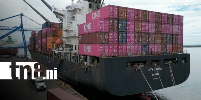 Puerto Corinto supera las 120 mil toneladas de carga en solo una semana