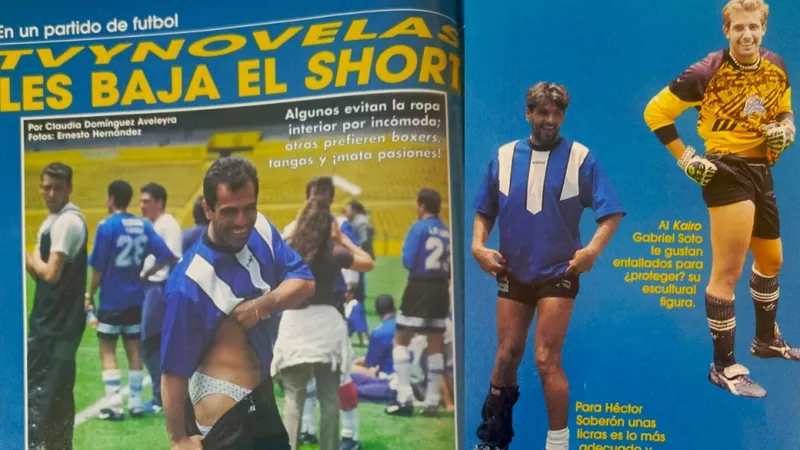 47 años de TVyNovelas: el día que los galanes nos enseñaron pierna; Soto, Bichir y más se bajaron el short