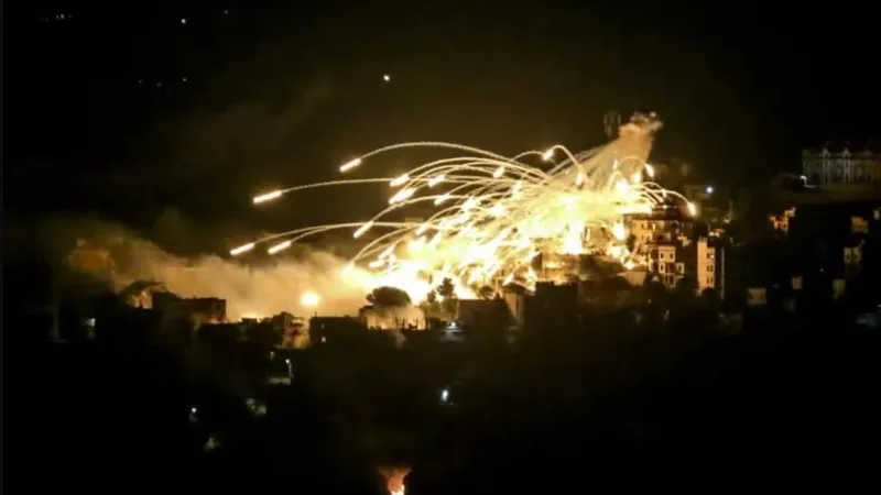 Revelan: Israel usó armas ilegales de fósforo blanco 23 veces en Líbano