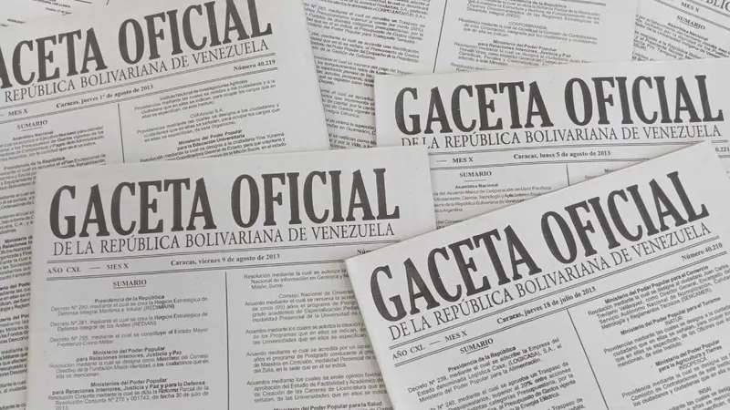Gaceta Oficial N° 43.475: Exoneración del ISLR a cooperativas en Venezuela por un año