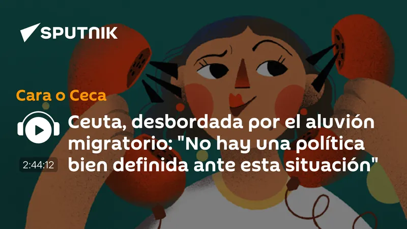 Ceuta, desbordada por el aluvión migratorio: "No hay una política bien definida ante esta situación"