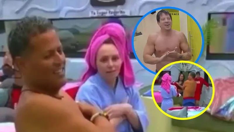Yahir tiene tremendo descuido en LCDLF y Gema LO VIO D3SNUDO: “es la más bonita que he visto”