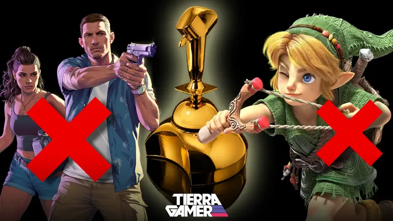 Golden Joystick Awards revela a sus nominados al GOTY y no GTA 6 ni Zelda