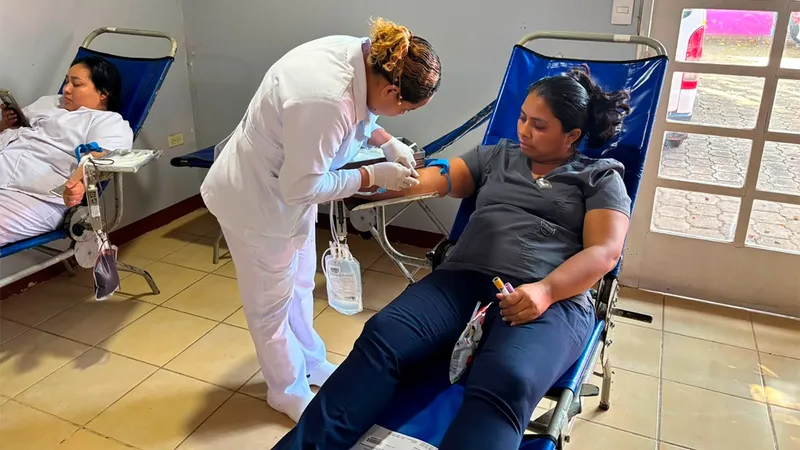 MINSA promueve la donación voluntaria de sangre para salvar vidas en Nicaragua