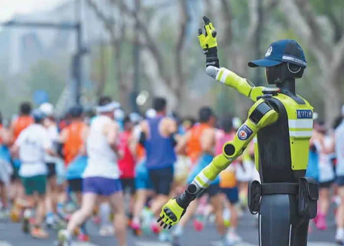 China despliega robot inteligente que controla el tráfico en tiempo real