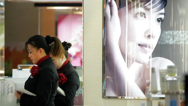 El comercio de cosméticos coloca a China en la cima de este sector