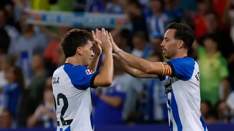 'Cala' empata para el Espanyol ante el Madrid y estalla Cornellà-El Prat