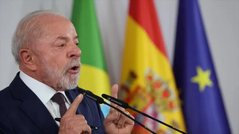 Lula advierte a Trump por injerencia electoral: Que se meta en su país