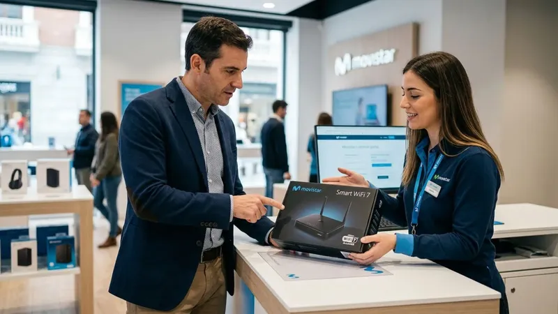 Movistar lo hace oficial: esta es la única forma de conseguir gratis el router con WiFi 7, sin importar tu antigüedad como cliente