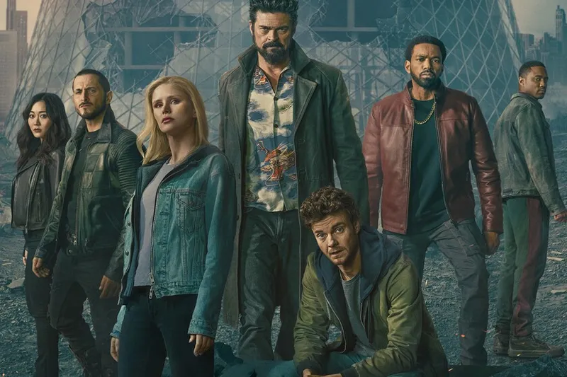 Las fotos detrás de las cámaras del penúltimo episodio de The Boys confirma lo que ocurrió con uno de los protagonistas del capítulo