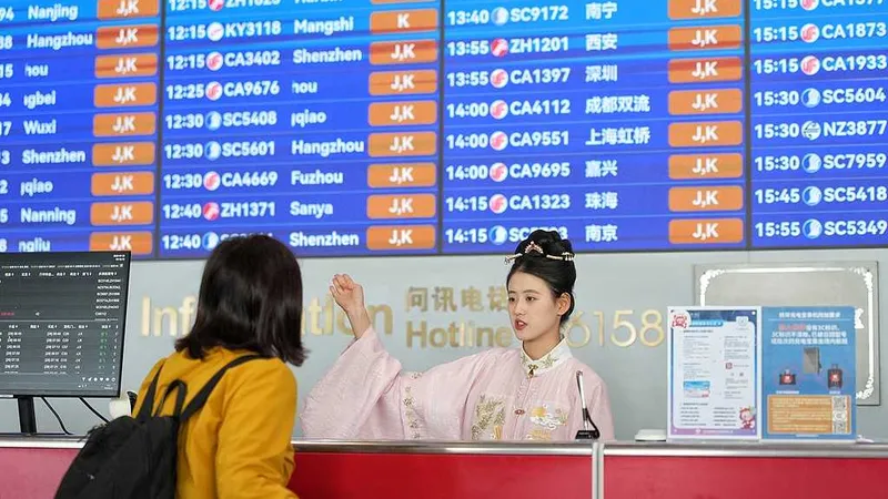 China prevé un fuerte aumento de la demanda aérea durante el feriado del Día Nacional