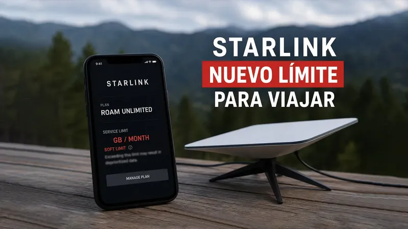 Starlink cambia sus tarifas para viajar y ahora tienen un nuevo límite que no gusta a sus clientes