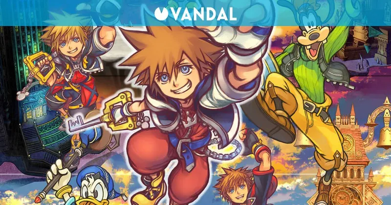 Square Enix niega el uso de IA generativa en la portada de Kingdom Hearts Collection: 'Fue un error humano'