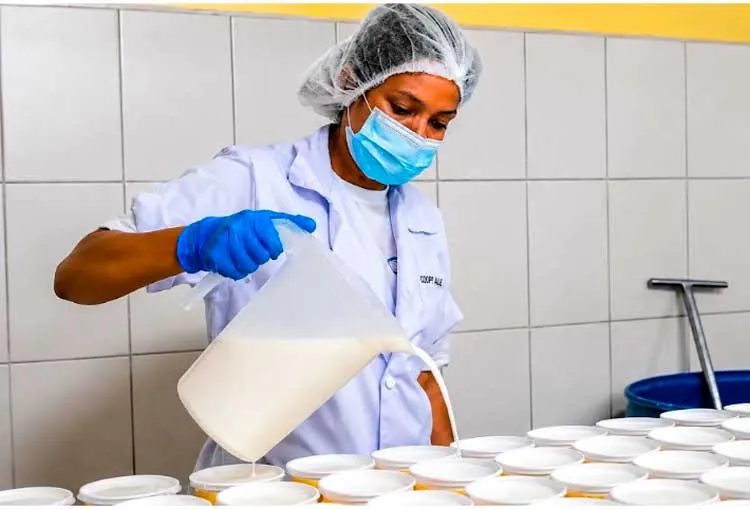 Alta producción en derivados de la leche