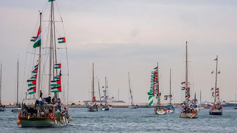 Sudáfrica acusa a Israel de secuestrar activistas de flotilla humanitaria