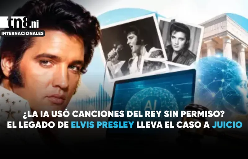 ¿La IA utilizó canciones de Elvis Presley sin permiso? El caso que llega a...