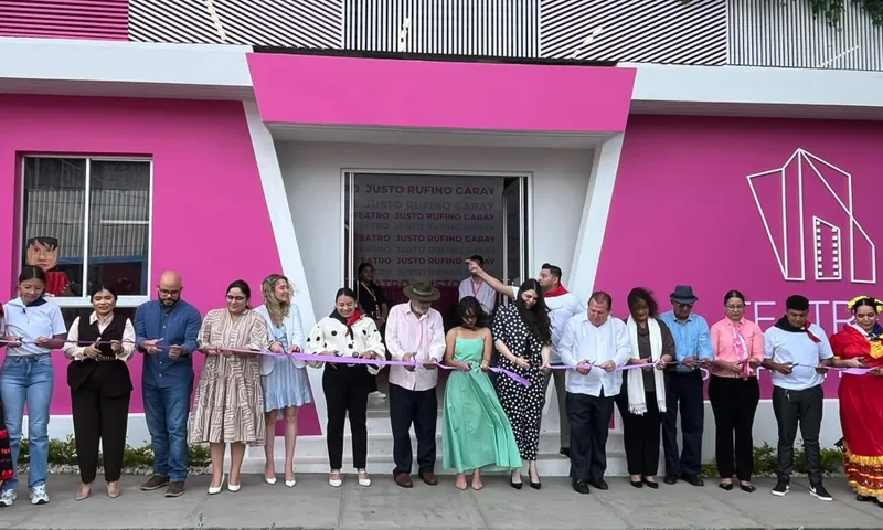 ¡Arte y cultura! Reinauguran el emblemático Teatro Justo Rufino Garay