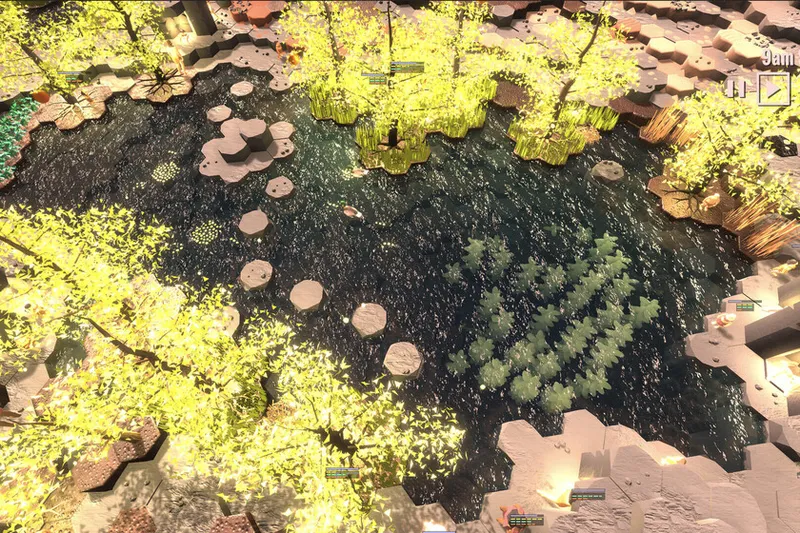 Todas y cada una de las gotas de agua de este juego están simuladas y funcionan igual que en el planeta Tierra
