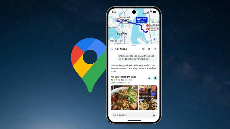 Google Maps presenta su mayor transformación: pedir comida, reservar hoteles o conciertos