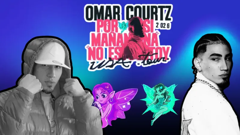 "Por Si Mañana No Estoy Tour" Omar Courtz anuncia gira por Latinoamérica