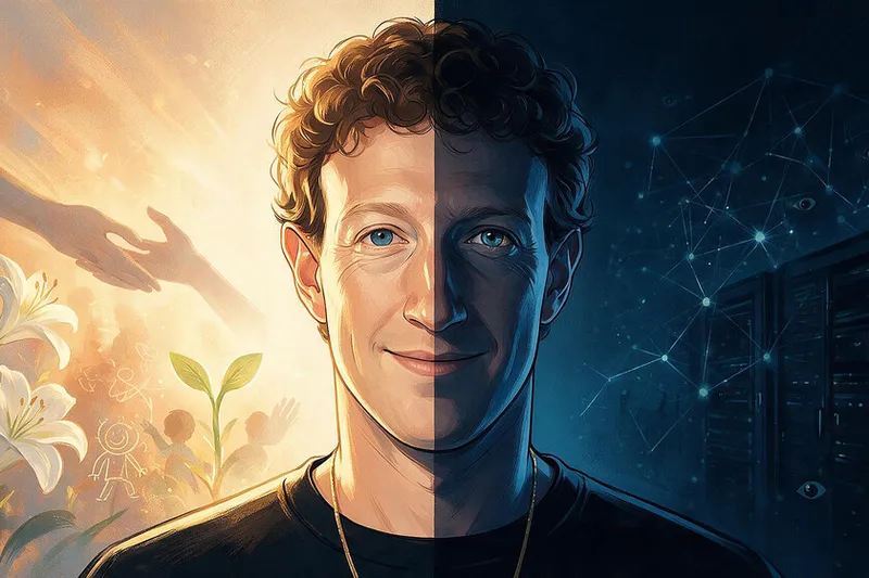 Mark Zuckerberg se ha propuesto ser el único CEO no-apocalíptico y humanista de la IA. Otra cosa es que le creamos
