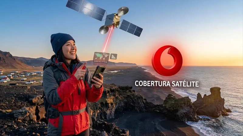 Vodafone activará la cobertura por satélite para tu móvil en 2027