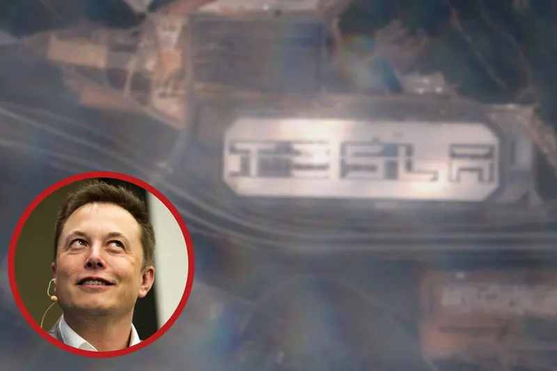 Las imágenes por satélite de la Gigafábrica de Texas, un monstruo industrial donde caben 100 campos de fútbol