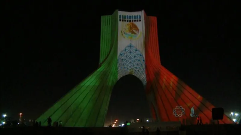 Irán celebra Día de la Independencia de México