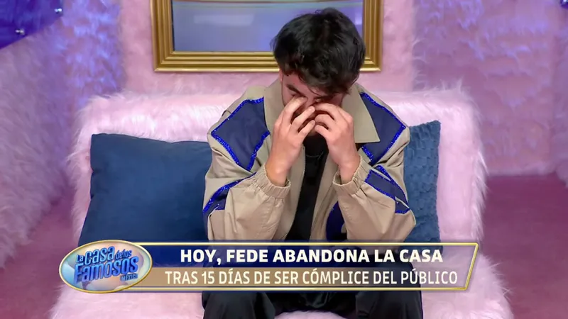 Fede Vigevani rompe en llanto al despedirse de La Casa de los Famosos México: “No me vean como traicionero”