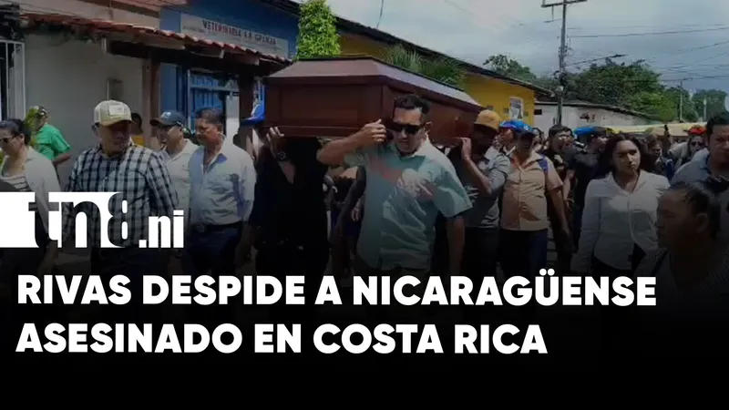 Dan cristiana sepultura a rivense asesinado en Costa Rica