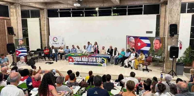 Foto:Brasil alza la voz por Cuba y exige mayor solidaridad frente al bloqueo/Cortesía