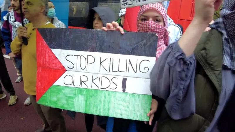 Marchas de solidaridad con Palestina en Washington y EEUU