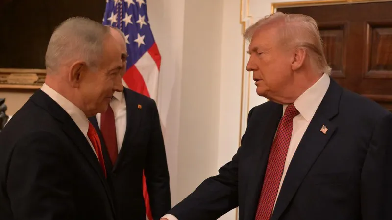 "Si no fuera por mí, estarías en la cárcel": filtran qué dijo Trump a Netanyahu