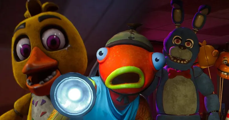 Five Nights at Freddy’s confirma su colaboración con Fortnite, y todo este contenido se lanzará en el free-to-play
