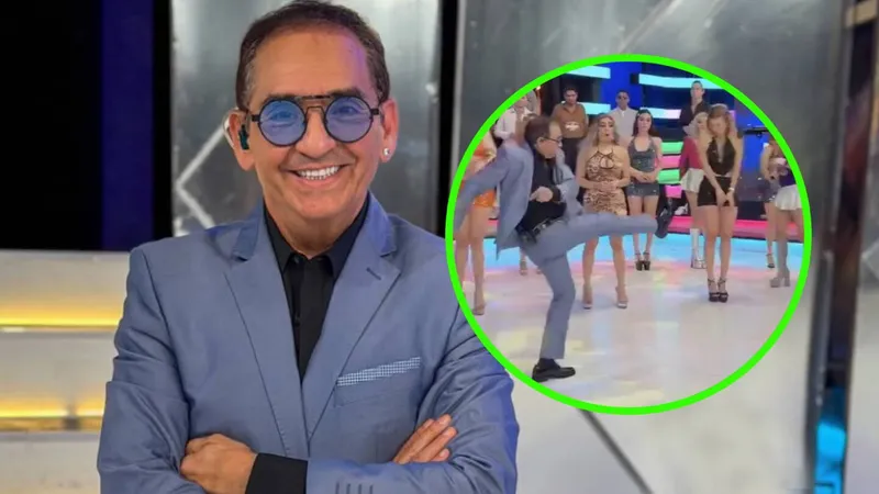 Ernesto Chavana patea dron en pleno programa y lesiona EN EL ROSTRO a una de las ‘Chicas de Es Show’