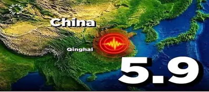Sismo de magnitud 5,6 sacude Qinghai, China