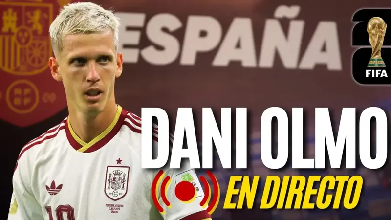 La rueda de prensa de Dani Olmo previa a Bélgica, en streaming