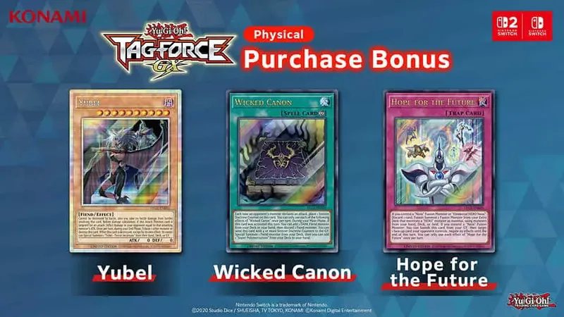 Yu-Gi-Oh! TAG FORCE GX regresa en febrero 2027