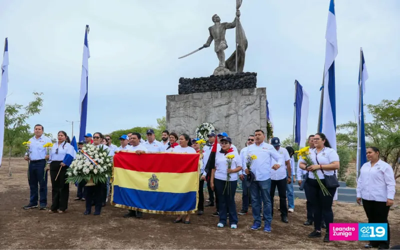 Universidades Pueblo Presidente rinden homenaje a los héroes de la Batalla de San Jacinto